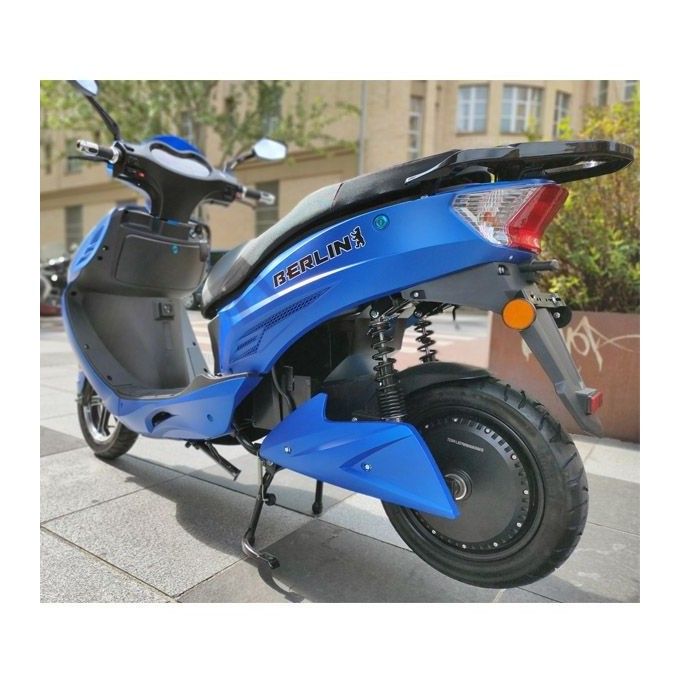 MOTO ELECTRICA BERLIN TRASERA AZUL